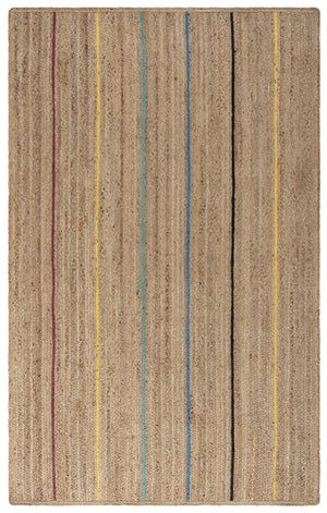 Safavieh Natural Fiber Area Rug - Elegant Eco-friendly Design With Gold Accents For Chic Home Décor Enhancement Natural ,Gold Jute Nf810d-6sq