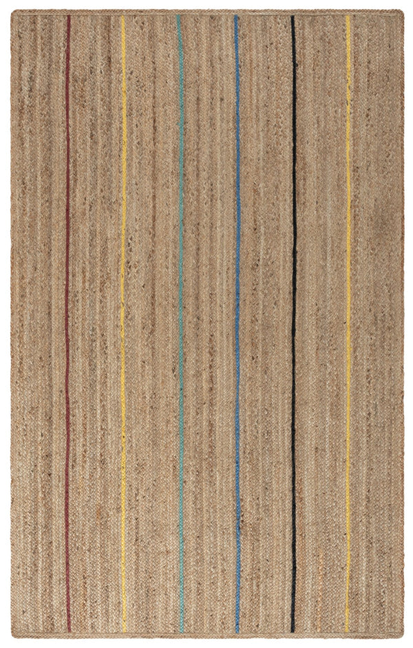 Safavieh Natural Fiber Area Rug - Elegant Eco-friendly Design With Gold Accents For Chic Home Décor Enhancement Natural ,Gold Jute Nf810d-6sq