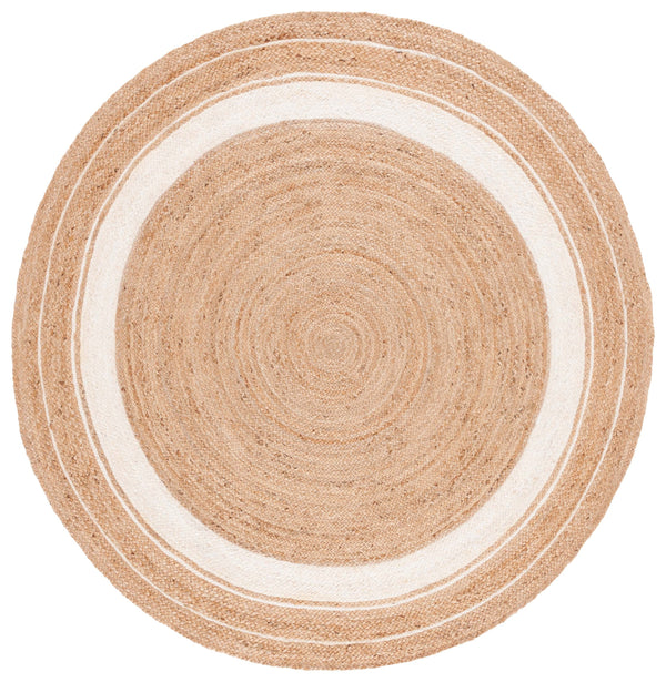 Safavieh Natural Fiber 812a Jute Area Rug - Elegant Natural Look, Perfect For Home Décor & Comfort Natural ,Ivory Jute Nf812a-4r