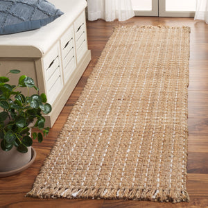 Safavieh Natural Fiber 813 NF813 Hand Woven Natural Fiber Rug Natural / Bleach NF813A-6SQ