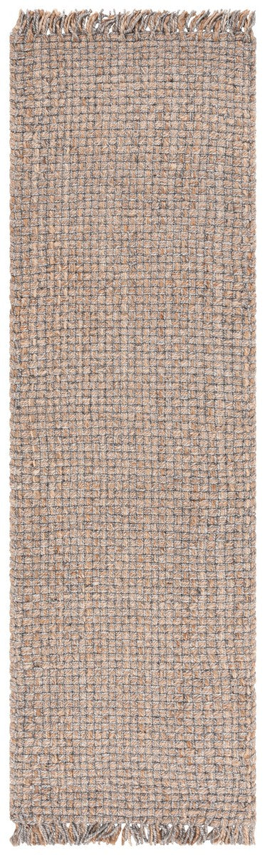 Safavieh Natural Fiber 814 Hand Woven Natural Fiber Rug Natural / Grey 6' x 6' Square