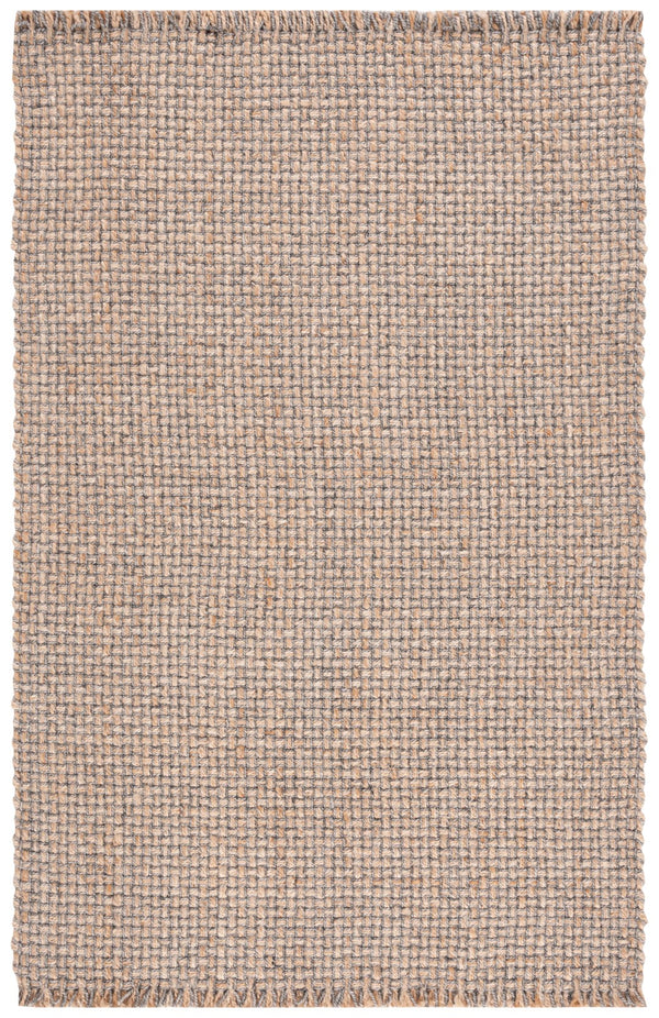 Safavieh Natural Fiber 814 Hand Woven Natural Fiber Rug Natural / Grey 5' x 8'