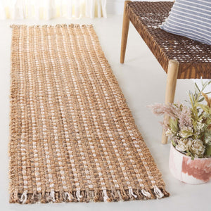 Safavieh Natural Fiber 815 NF815 Hand Woven Natural Fiber Rug Natural / Bleach NF815A-28