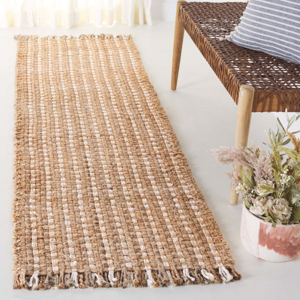 Safavieh Natural Fiber 815 NF815 Hand Woven Natural Fiber Rug Natural / Bleach NF815A-28