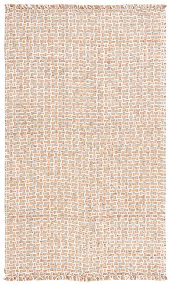 Safavieh Natural Hand Woven Area Rug - Artisanal Charm, Eco-friendly Jute & Wool, Timeless Elegance For Any Space Natural ,Ivory 60% Jute,40% Wool Nf817a-6