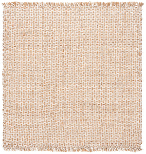 Safavieh Natural Hand Woven Area Rug - Artisanal Charm, Eco-friendly Jute & Wool, Timeless Elegance For Any Space Natural ,Ivory 60% Jute,40% Wool Nf817a-6