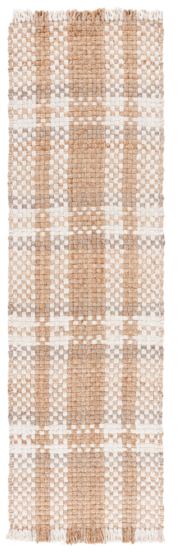 Safavieh Natural Fiber 841a Eco-friendly Jute Bleach Area Rug For Stylish Home Décor And Comfort Natural ,Bleach Jute Pile Nf841a-6sq
