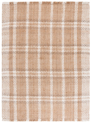 Safavieh Natural Fiber 841a Eco-friendly Jute Bleach Area Rug For Stylish Home Décor And Comfort Natural ,Bleach Jute Pile Nf841a-6sq