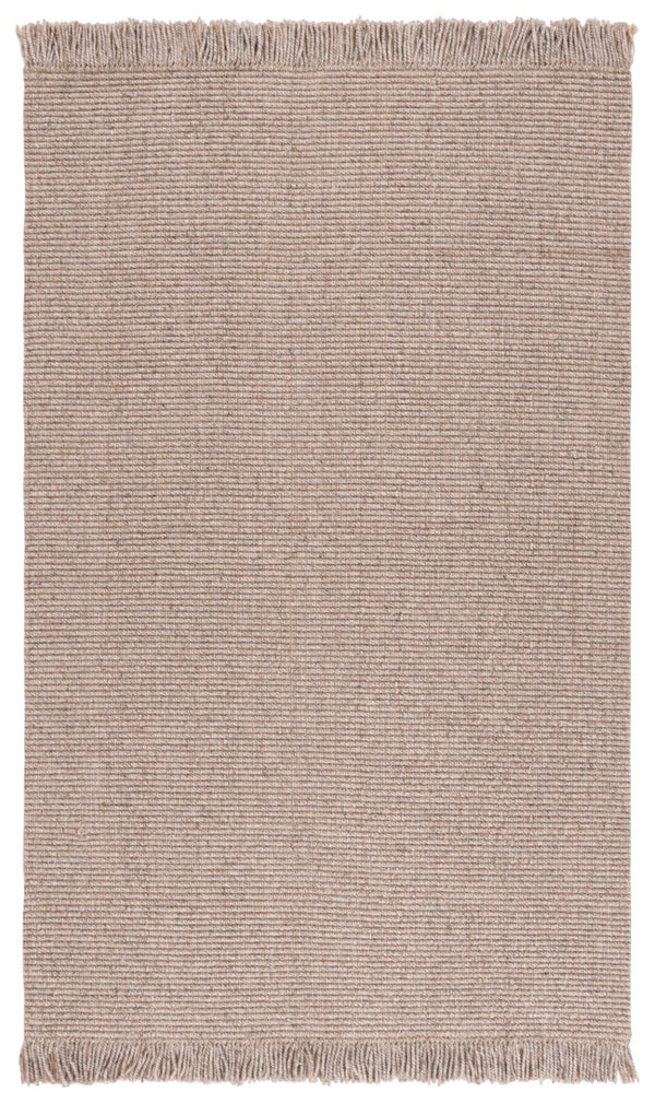 Safavieh Natural Fiber 842b Beige With Fringes Beige 60% Wool & 40% Jute Nf842b-5