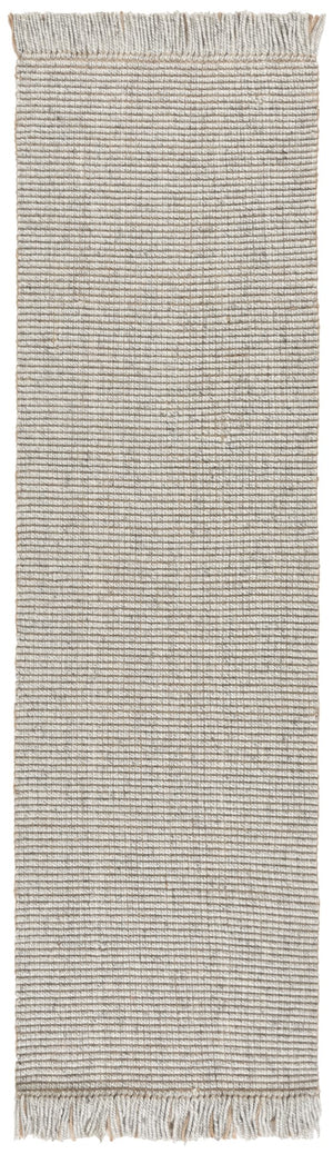 Safavieh Natural Fiber 842 Grey With Fringes Grey 60% Wool & 40% Jute Nf842f-28
