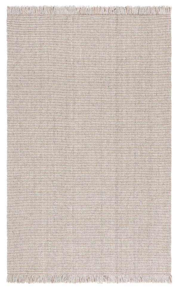 Safavieh Natural Fiber 842 Grey With Fringes Grey 60% Wool & 40% Jute Nf842f-4