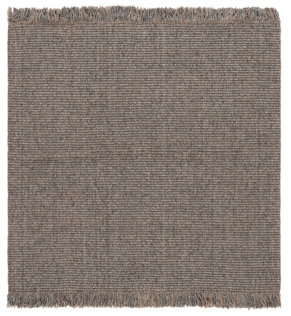 Safavieh Natural Fiber 842h Charcoal With Fringes Charcoal 60% Wool & 40% Jute Nf842h-4