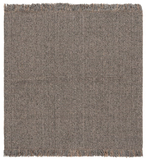 Safavieh Natural Fiber 842h Charcoal With Fringes Charcoal 60% Wool & 40% Jute Nf842h-4