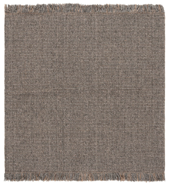 Safavieh Natural Fiber 842h Charcoal With Fringes Charcoal 60% Wool & 40% Jute Nf842h-4