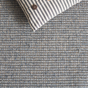 Safavieh Natural Fiber 842n Navy With Fringes Navy 60% Wool & 40% Jute Nf842n-5