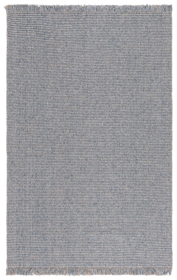 Safavieh Natural Fiber 842n Navy With Fringes Navy 60% Wool & 40% Jute Nf842n-5