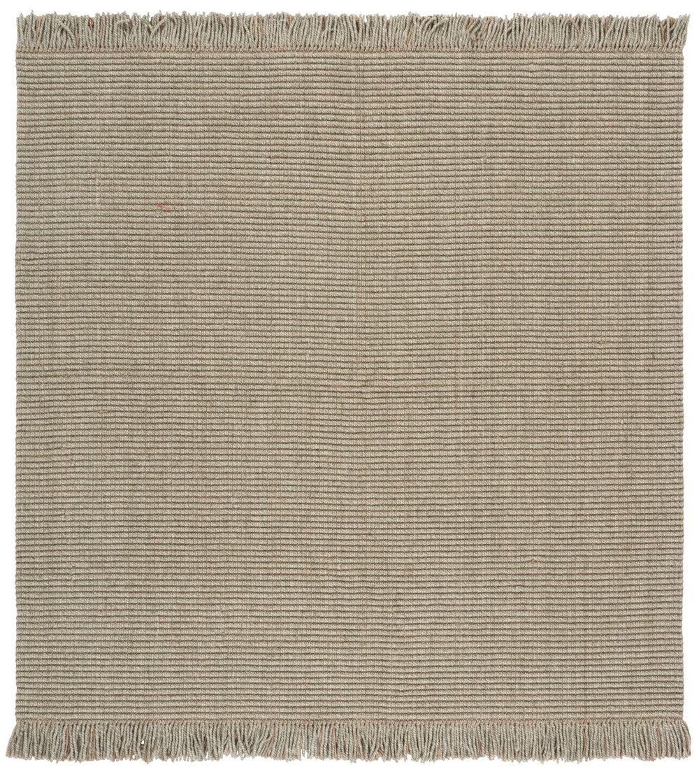 Safavieh Natural Fiber Area Rug - Elegant Flatweave Design, Eco-friendly Comfort, Timeless Style For Your Home Green 60% Wool & 40% Jute Nf842y-6sq