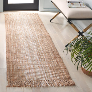 Safavieh Natural Fiber Area Rug - Elegant Jute Craftsmanship For Timeless Style And Comfort In Any Room Ivory ,Natural Jute Nf843a-4