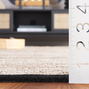 Safavieh Natural Area Rug 5x8 Feet - Elegant Grey Jute & Cotton Blend, Soft Durable Flat Weave For Any Room Natural ,Grey 80% Jute,20% Cotton Nf864f-5