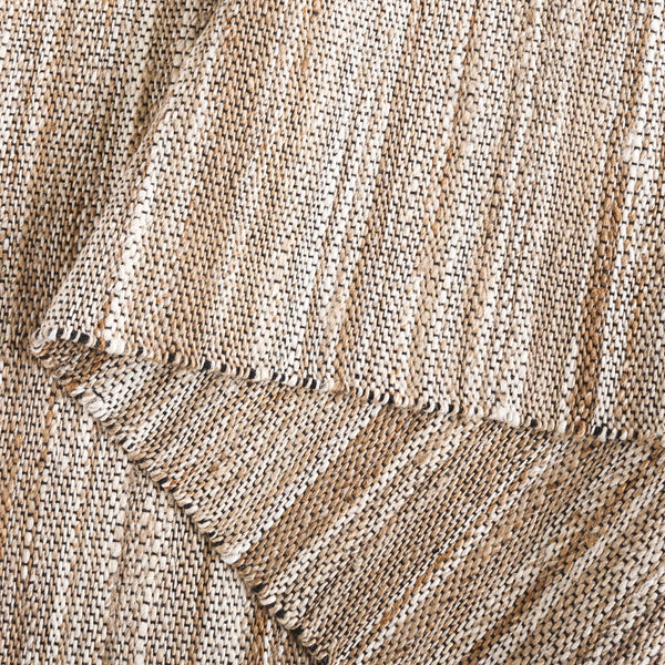 Safavieh Natural Fiber Collection Area Rug - Elegant Earth Tones For Timeless Home Decor And Comfort Natural ,Grey 80% Jute,20% Cotton Nf864f-3