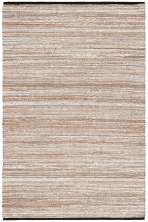 Safavieh Natural Fiber Collection Area Rug - Elegant Earth Tones For Timeless Home Decor And Comfort Natural ,Grey 80% Jute,20% Cotton Nf864f-3