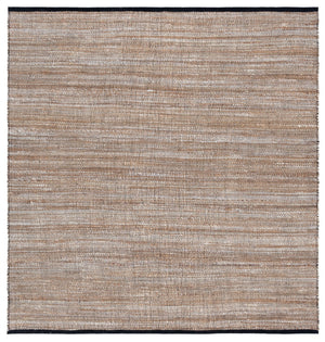 Safavieh Natural Fiber Collection Area Rug - Elegant Earth Tones For Timeless Home Decor And Comfort Natural ,Grey 80% Jute,20% Cotton Nf864f-3