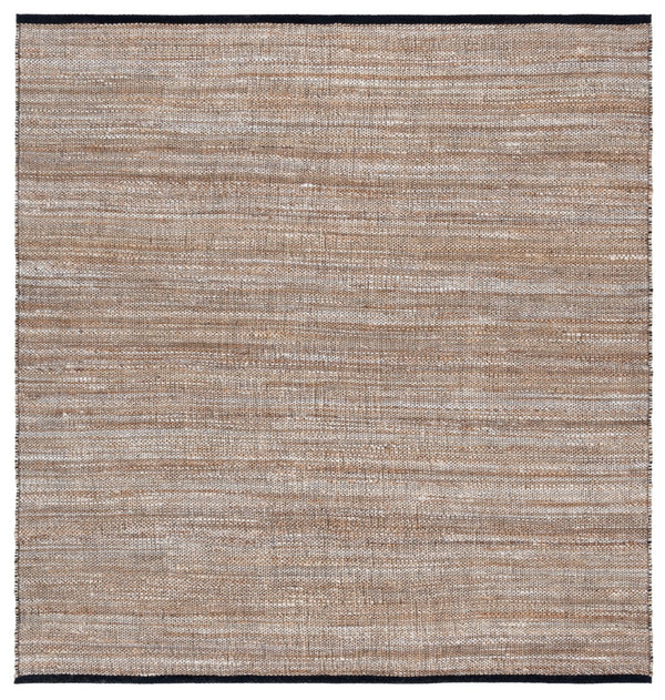 Safavieh Natural Fiber Collection Area Rug - Elegant Earth Tones For Timeless Home Decor And Comfort Natural ,Grey 80% Jute,20% Cotton Nf864f-3