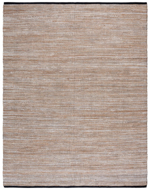 Safavieh Natural Fiber Collection Area Rug - Elegant Earth Tones For Timeless Home Decor And Comfort Natural ,Grey 80% Jute,20% Cotton Nf864f-3