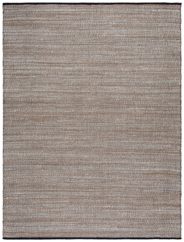 Safavieh Natural Fiber Area Rug In Elegant Taupe With Timeless Striped Pattern For Stylish Home Decor Taupe ,Bleach 80% Jute,20% Cotton Nf865e-6