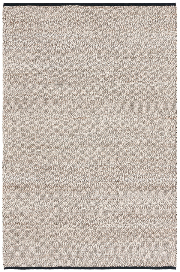 Safavieh Natural Artisan-crafted Area Rug In Eco-friendly Jute & Cotton - Timeless Charm For Your Home Beige 80% Jute,20% Cotton Nf867b-4