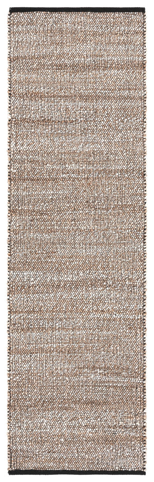 Safavieh Natural Area Rug – Handcrafted Jute And Cotton Design For Sustainable Elegance And Comfort Natural ,Bleach 80% Jute,20% Cotton Nf867d-8