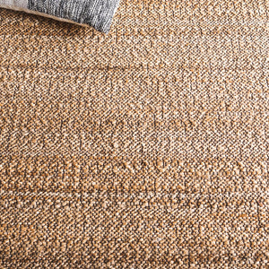 Safavieh Natural Area Rug – Handcrafted Jute And Cotton Design For Sustainable Elegance And Comfort Natural ,Brown 80% Jute,20% Cotton Nf867t-4