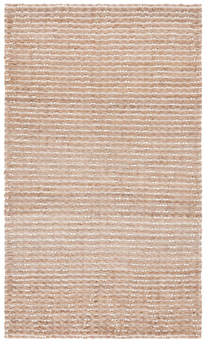 Safavieh Natural Fiber 877a Eco-friendly Jute And Cotton Rug For Stylish Home Decor And Comfort Natural ,Ivory 85% Jute,15% Cotton Nf877a-5