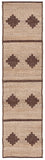 Safavieh Natural Fiber 878 Flat Weave Natural Fiber Rug NF878A-6SQ