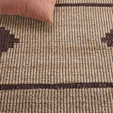 Safavieh Natural Fiber 878 Flat Weave Natural Fiber Rug NF878A-6SQ