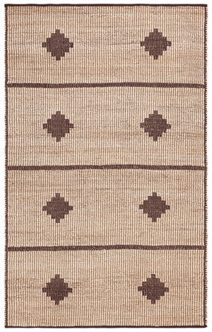 Safavieh Natural Fiber Area Rug - Artisan Crafted Jute Design For Timeless Elegance And Eco-friendly Living Natural ,Brown Jute Pile Nf878a-4