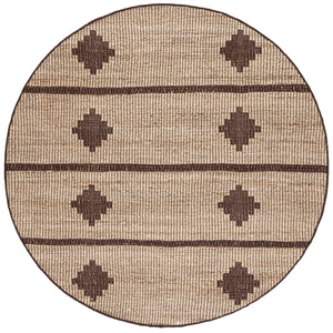 Safavieh Natural Fiber Area Rug - Artisan Crafted Jute Design For Timeless Elegance And Eco-friendly Living Natural ,Brown Jute Pile Nf878a-4
