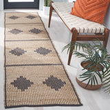 Safavieh Natural Fiber 878 Flat Weave Natural Fiber Rug NF878F-6SQ