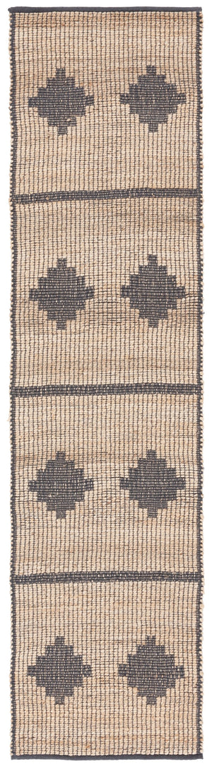 Safavieh Natural Fiber Area Rug - Artisan Crafted Jute Design For Timeless Elegance And Eco-friendly Living Natural ,Grey Jute Pile Nf878f-3