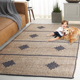 Safavieh Natural Fiber 878 Flat Weave Natural Fiber Rug NF878F-6SQ