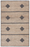 Safavieh Natural Fiber 878 Flat Weave Natural Fiber Rug NF878F-6SQ