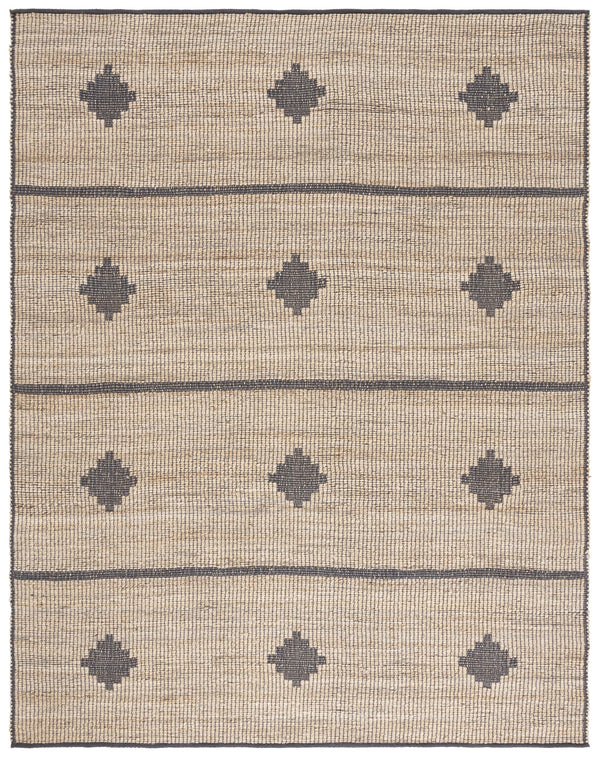 Safavieh Natural Fiber Area Rug - Artisan Crafted Jute Design For Timeless Elegance And Eco-friendly Living Natural ,Grey Jute Pile Nf878f-3