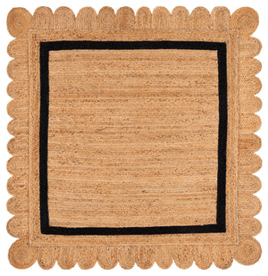 Safavieh Natural Hand‑Woven Jute Runner In Natural Black — Coastal Minimalist Texture, Durable Low-Profile Rug 2'-3" x 9'-0" NF896Z-29