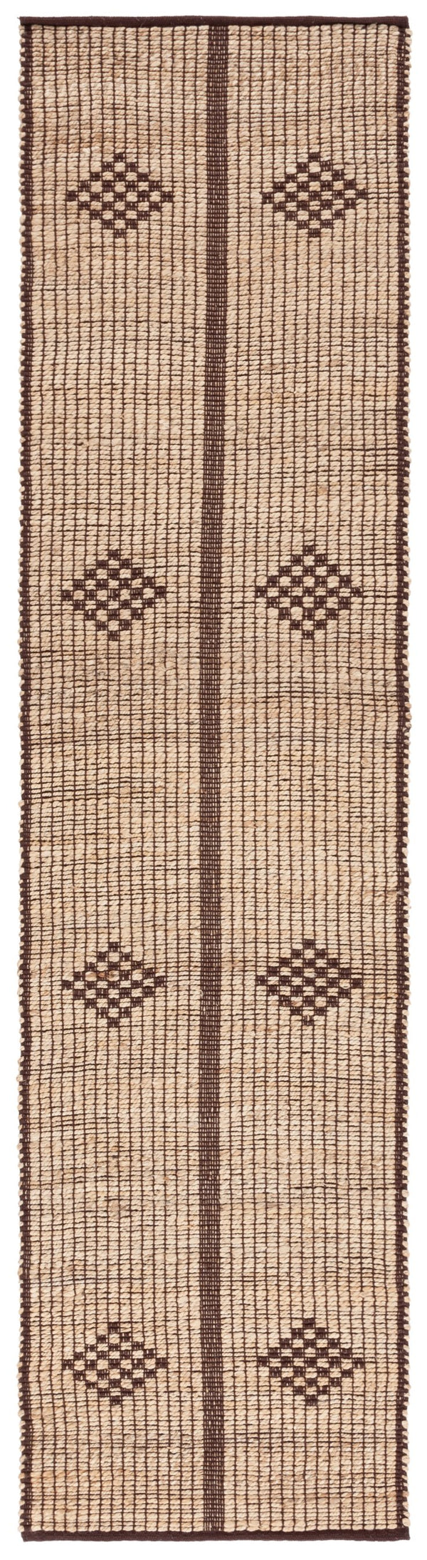 Safavieh Natural Jute Area Rug - Handcrafted Geometric Design For Timeless Elegance And Warmth In Your Home Natural ,Brown Jute Pile Nf899a-5