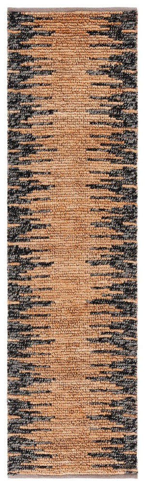 Safavieh Natural Fiber 953 NF953 Hand Woven Natural Fiber Rug Natural / Black NF953A-5