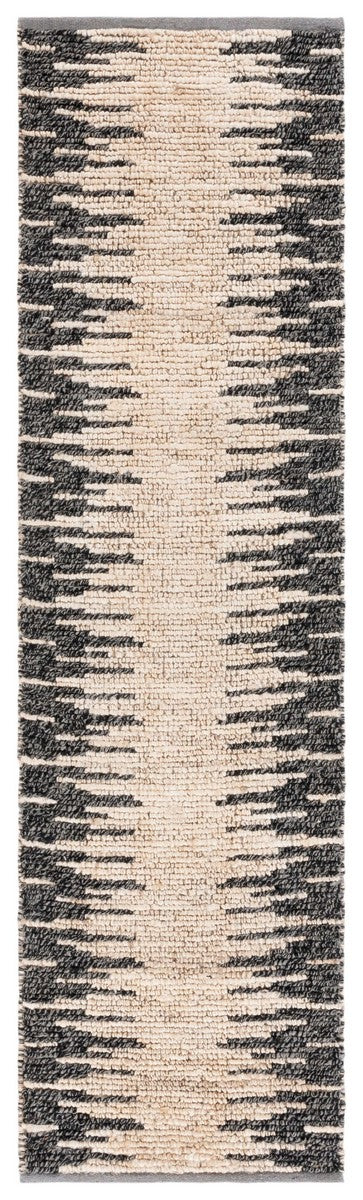 Safavieh Natural Fiber 953 Hand Woven Natural Fiber Rug Bleach / Black 8' x 10'