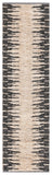 Safavieh Natural Fiber 953 Hand Woven Natural Fiber Rug Bleach / Black 8' x 10'