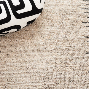 Safavieh Natural Fiber 953 NF953 Hand Woven Natural Fiber Rug Light Grey / Black NF953G-5