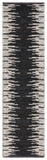 Safavieh Natural Fiber 953 Hand Woven Natural Fiber Rug Black / Beige 2'-3" x 8'