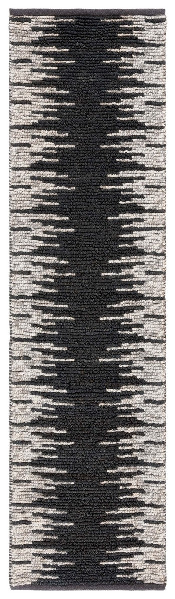 Safavieh Natural Fiber 953 Hand Woven Natural Fiber Rug Black / Beige 8' x 10'